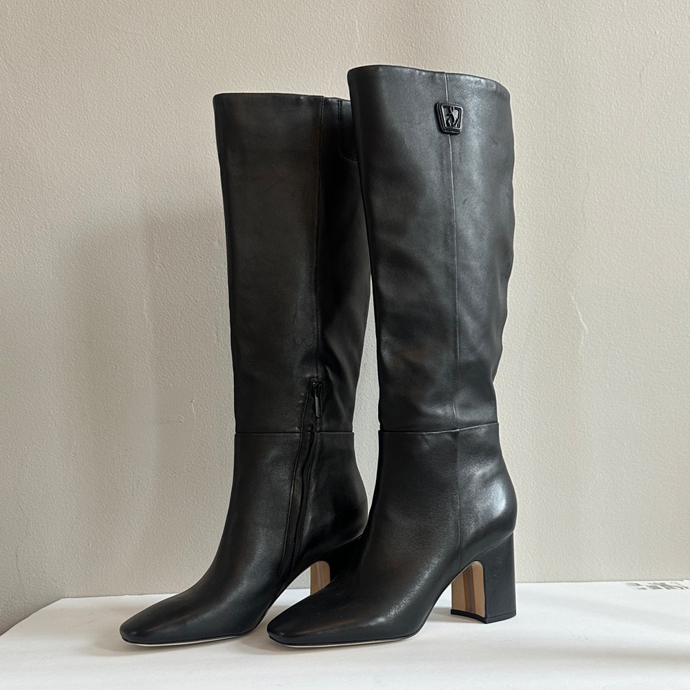 NWOT Sam Edelman Leather Knee-High Boots - Size 10